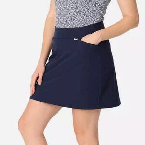 NWT Greg Norman Collection Navy Skort